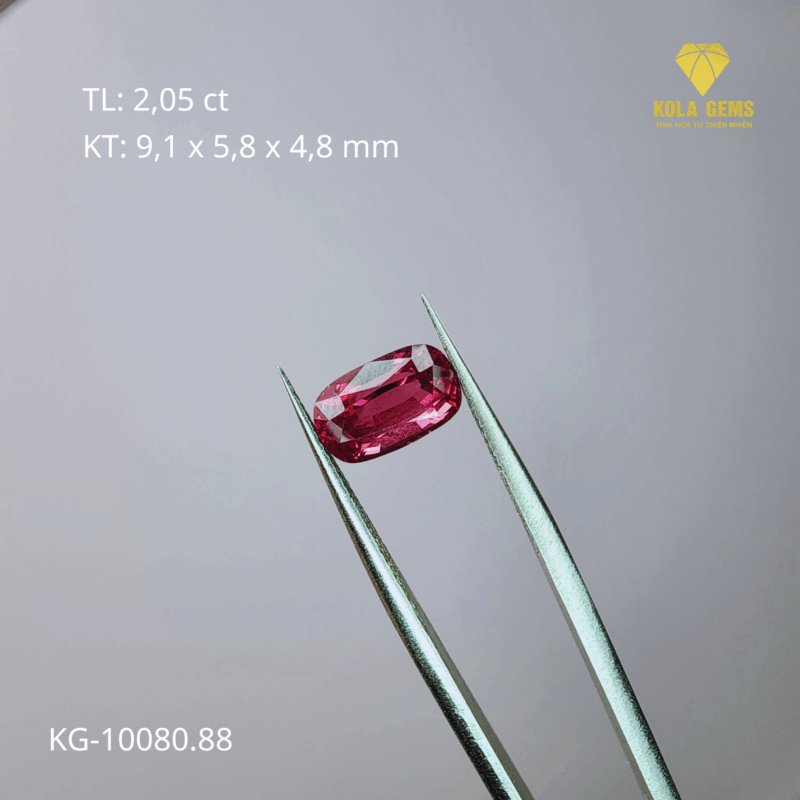  Spinel Đỏ CamTự Nhiên KG-10080.88
