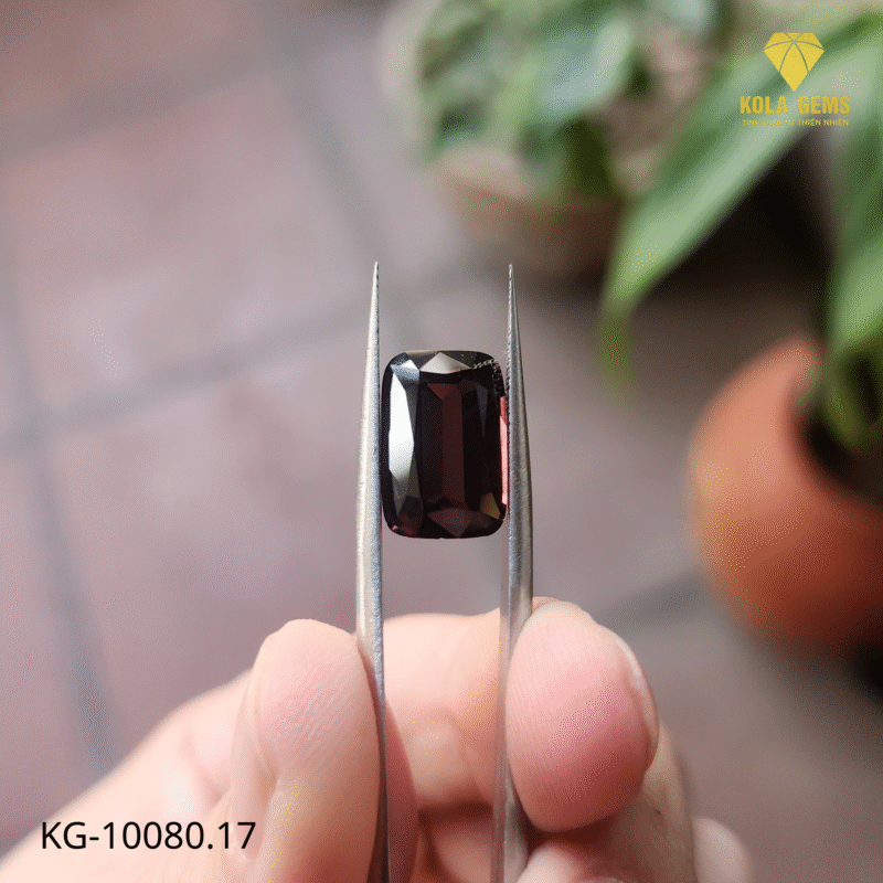 Spinel Đỏ Nâu Tự Nhiên KG-10080.17