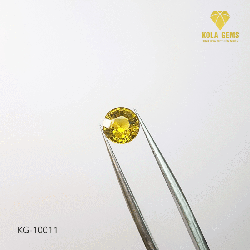 Sapphire Vàng Sri Lanka Tự Nhiên KG-10011