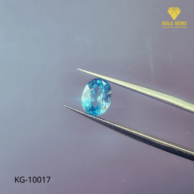 Zircon tự nhiên xanh KG-10017