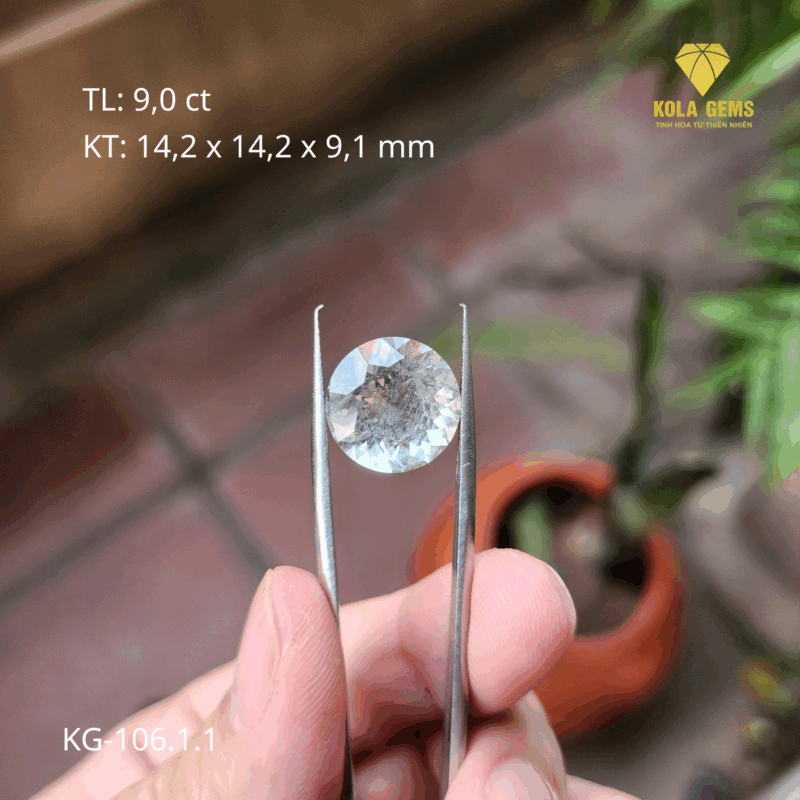 Beryl Trắng Tự Nhiên L106.1.1