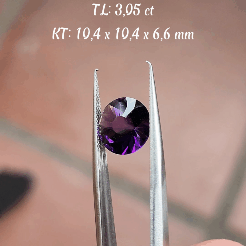 Uruguay (Amethyst) Tím Tự Nhiên L96.1.2
