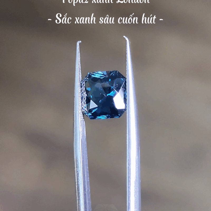 Topaz Xanh Tự Nhiên L83.1.3