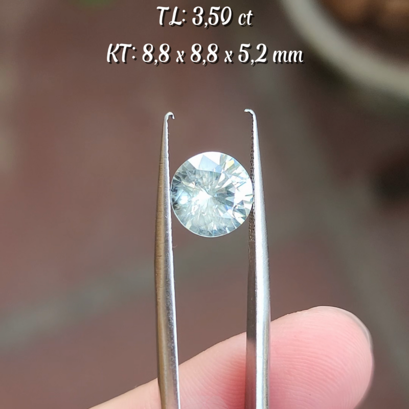 Zircon Trắng Tự Nhiên KG-10098